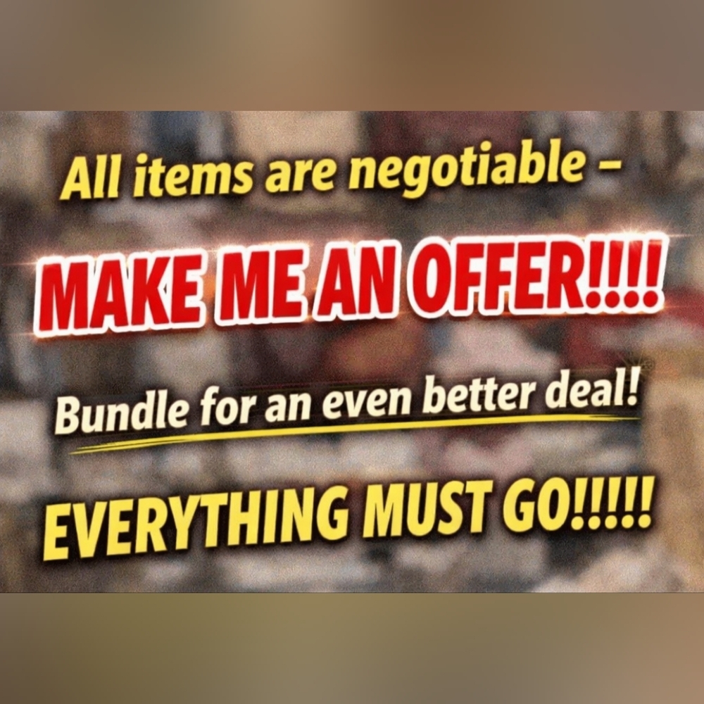 Negotiable Make An Offer